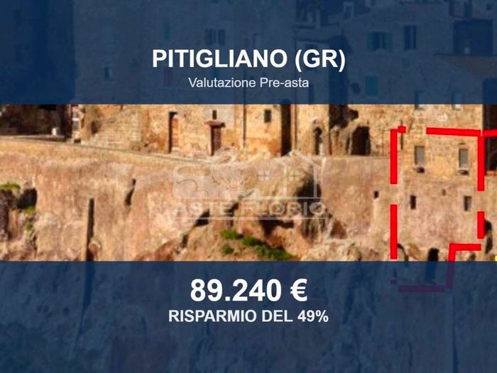 Appartamento quadrilocale in vendita in Vicolo delle Riforme Vicolo delle Riforme, Centro, Pitigliano