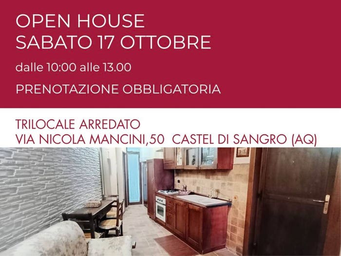 Appartamento trilocale in vendita in Via Nicola Mancini, Centro, Castel di Sangro