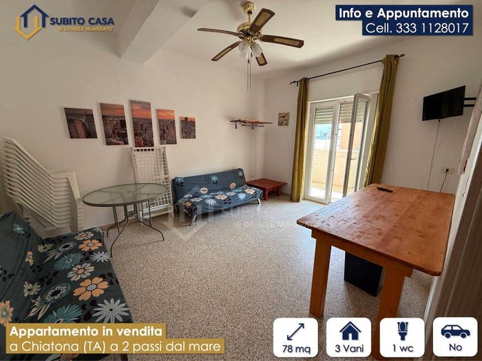 Appartamento bilocale in vendita in Via San Cristoforo, Palagiano