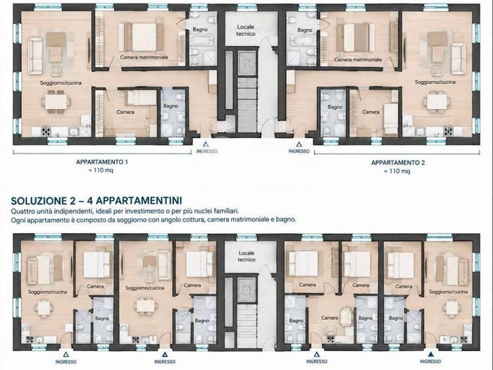 Appartamento monolocale in vendita in via tito speri, Centro, Leno