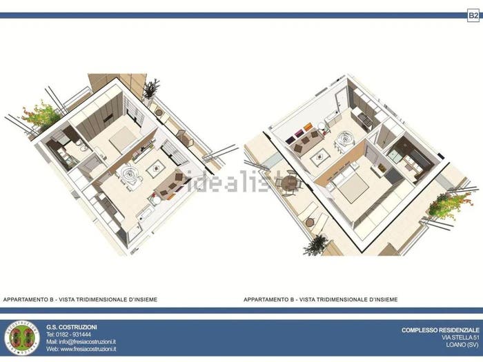 Appartamento bilocale in vendita in Via Simone Stella, Centro, Loano