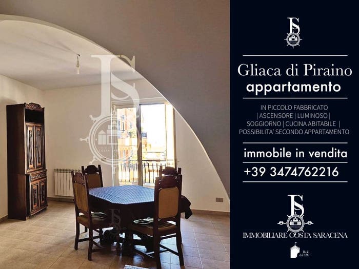 Appartamento quadrilocale in vendita in Via Nazionale, Gliaca, Piraino