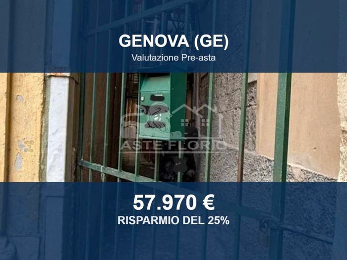 Appartamento bilocale in vendita in Vico Squarciafico, Centro Storico, Genova