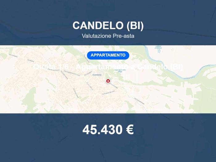 Appartamento trilocale in vendita in Via Castellengo, Candelo