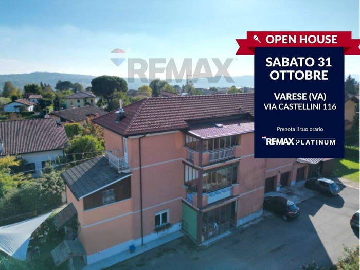 Appartamento trilocale in vendita in Via Nicostrato Castellini, Bobbiate Schiranna, Varese