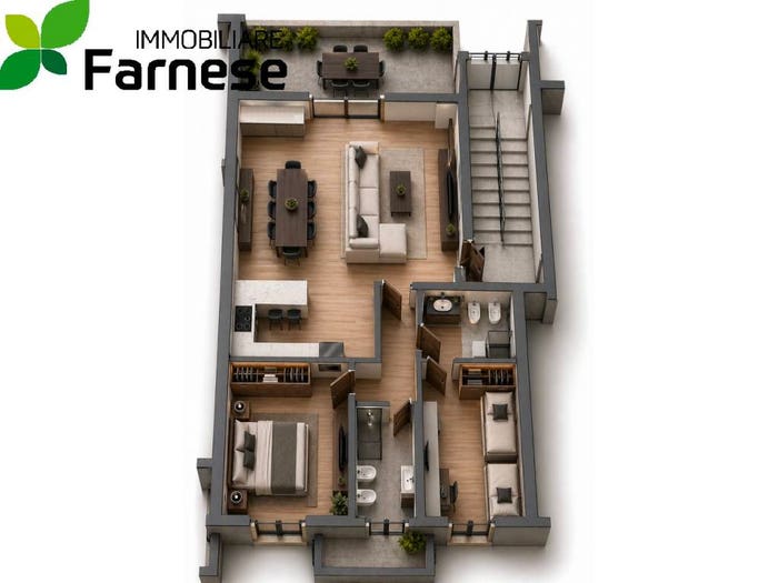 Appartamento trilocale in vendita in Via Giorgio Gaber, Pontenure