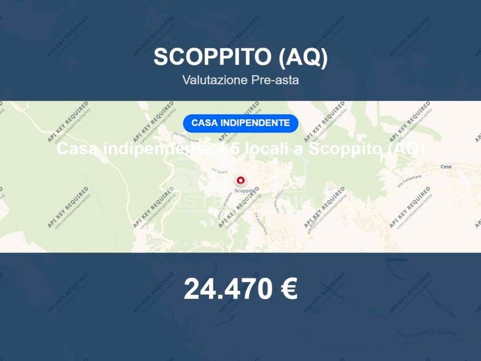 Casa quadrilocale in vendita in Via XX Ottobre snc, Centro, Scoppito