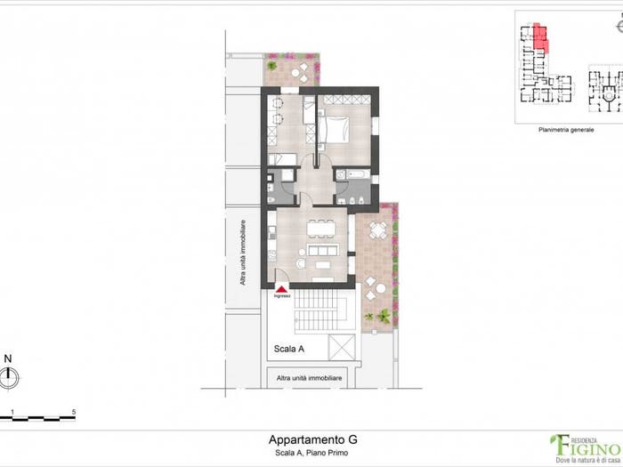 Appartamento trilocale in vendita in Via Ponte del Giuscano, Figino, Milano
