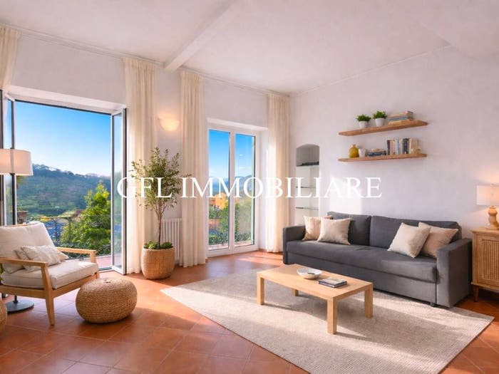 Appartamento bilocale in vendita in Via Enrico Figari, Ruta, Camogli