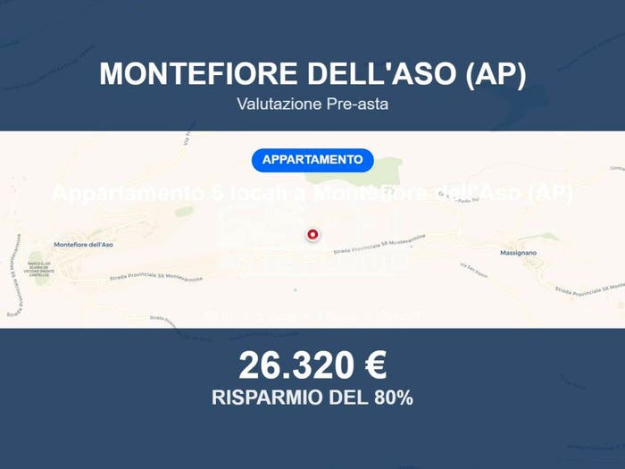 Appartamento con 5 locali in vendita in Contrada San Giovanni, Centro, Montefiore dell'Aso
