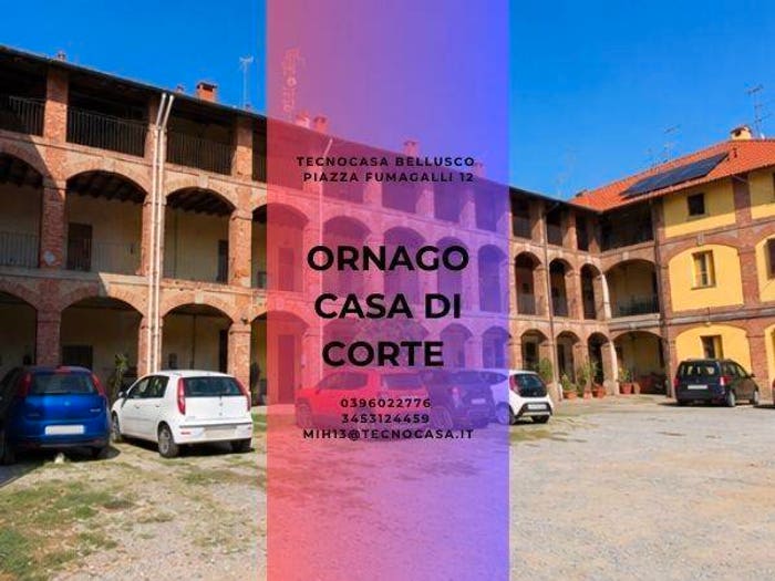 Appartamento bilocale in vendita in Via Cascina Rossino, Cascina Rossino, Ornago