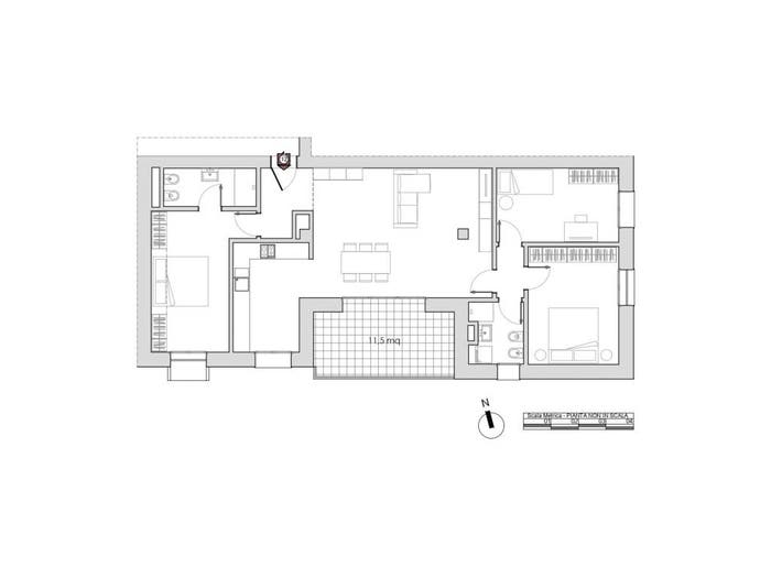 Appartamento quadrilocale in vendita in Via dei Carbonari, Centro Garibaldi, Casalecchio di Reno