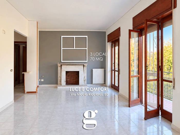 Appartamento trilocale in affitto in Via Nicola Ricciardi, Posillipo, Napoli