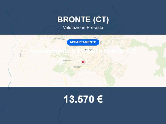 Appartamento trilocale in vendita in Via Poliziano, Bronte