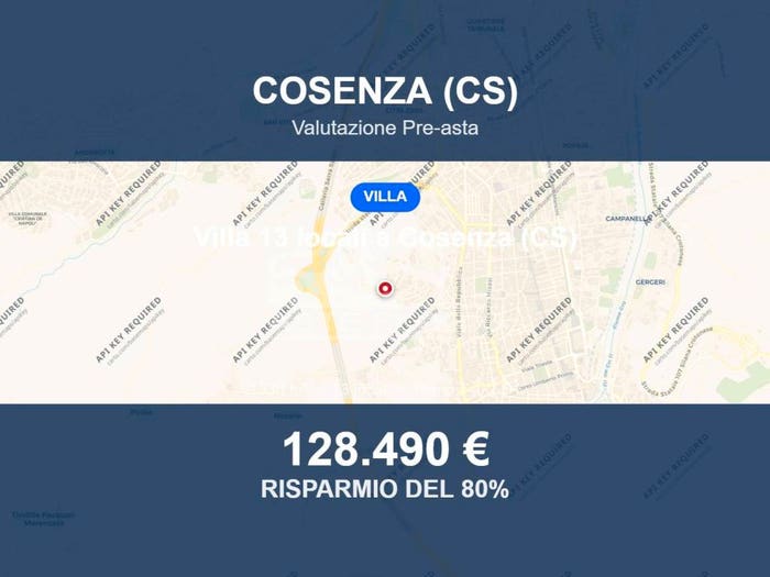 Casa con 6 locali in vendita in Contrada Muoio Piccolo SN, Panebianco Stadio Città Acquedotto, Cosenza