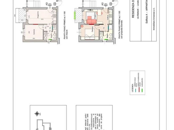 Appartamento bilocale in vendita in Via Matteotti, Centro, Lonate Pozzolo