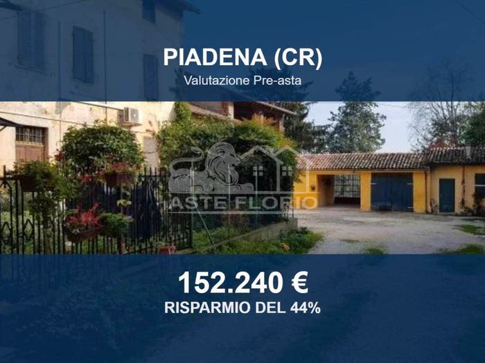 Appartamento monolocale in vendita in Via Platina, Piadena, Piadena Drizzona