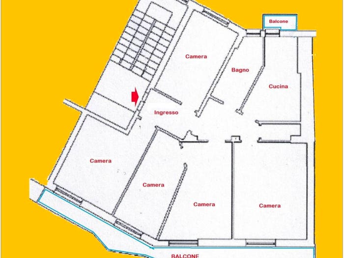 Appartamento con 5 locali in vendita in Piazza di Ponte Lungo, Re di Roma, Roma