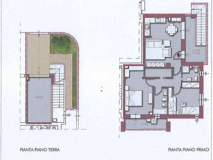 Appartamento trilocale in vendita in Centro, Pontedera
