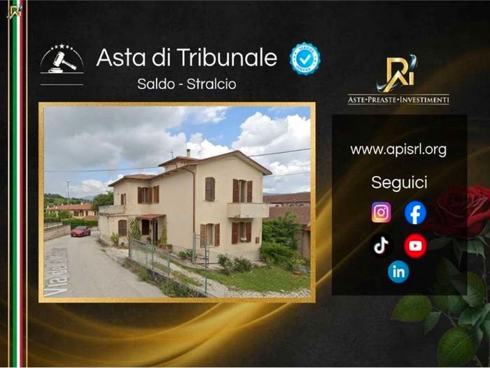 Casa quadrilocale in vendita in VIA DELLA MINIERA, Castel Ritaldi La Bruna, Spoleto