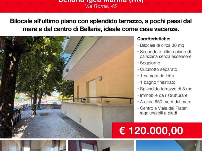 Appartamento bilocale in vendita in Via Roma, BellariaIgea Marina