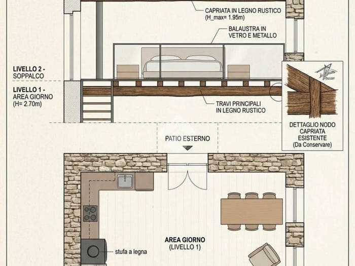 Casa bilocale in vendita in Via alta Tambura, San Carlo Antona, Massa
