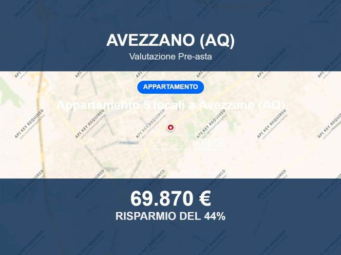 Appartamento trilocale in vendita in Via XX Settembre, Centro, Avezzano