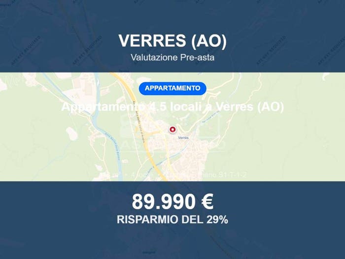 Appartamento quadrilocale in vendita in Via Barme Solan, Centro, Verrès