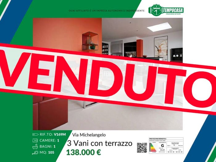 Appartamento trilocale in vendita in Via Michelangelo, Aversa