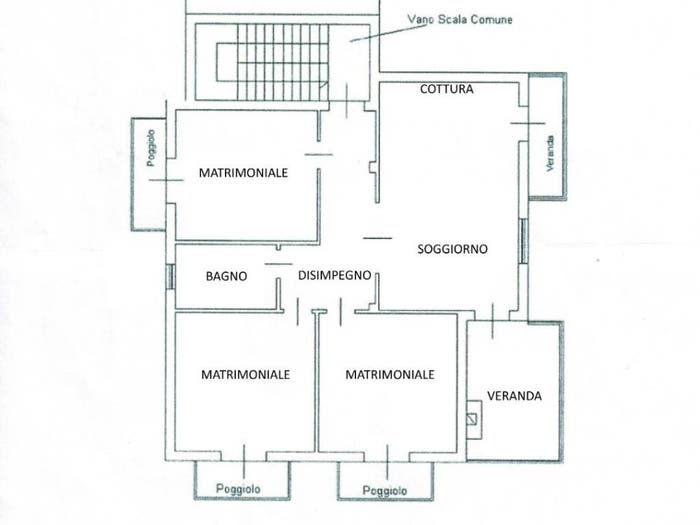 Appartamento quadrilocale in vendita in Sottomarina, Chioggia