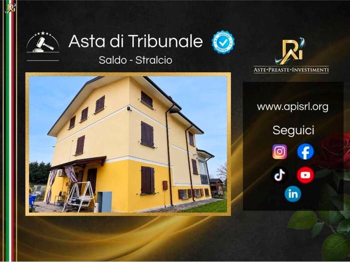 Appartamento bilocale in vendita in Via G Matteotti, Centro, San Possidonio