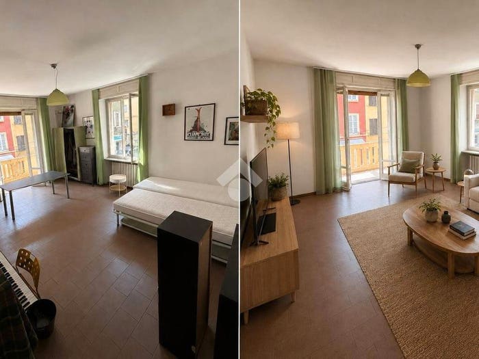 Appartamento quadrilocale in vendita in Via GBBorghesi, Centro Storico, Parma