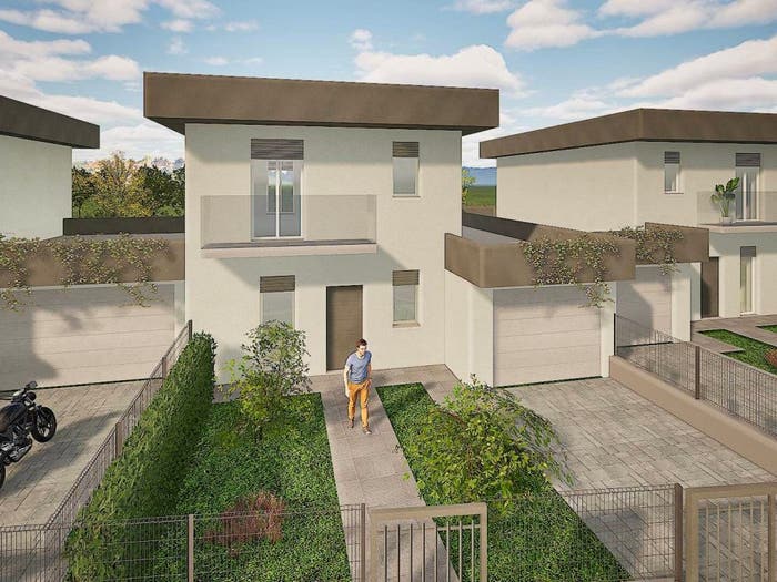 Casa quadrilocale in vendita in Via don Angelo Sassi, Centro, Fino Mornasco