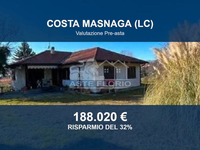Casa quadrilocale in vendita in Via Leonardo da Vinci, Centro, Costa Masnaga