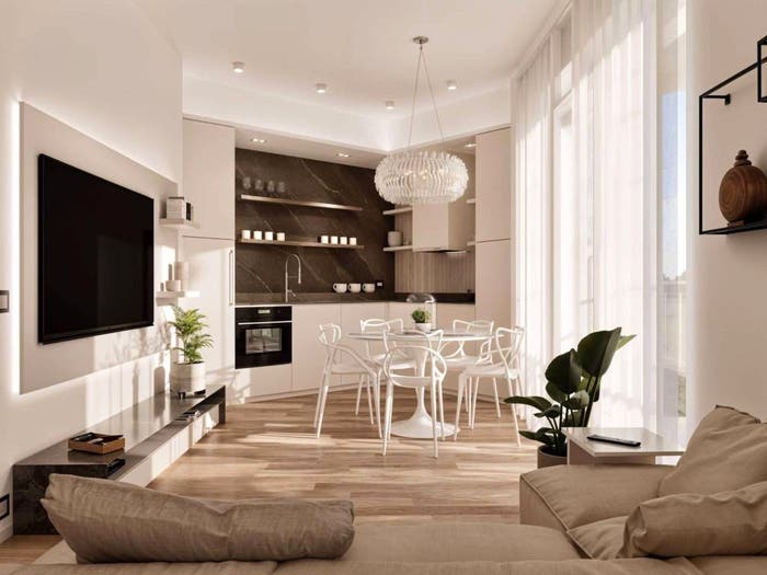 Appartamento trilocale in vendita in Via San Benedetto, Centro, Bergamo