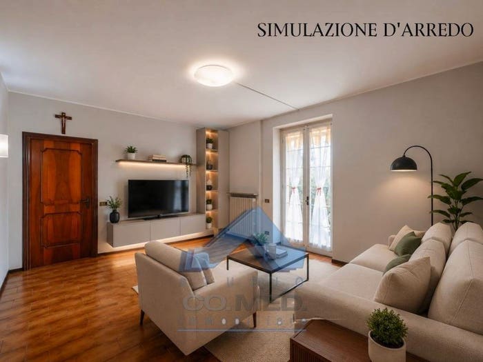 Appartamento trilocale in vendita in Via Monsignor G Testa, Cenate Di Sotto, Cenate Sotto