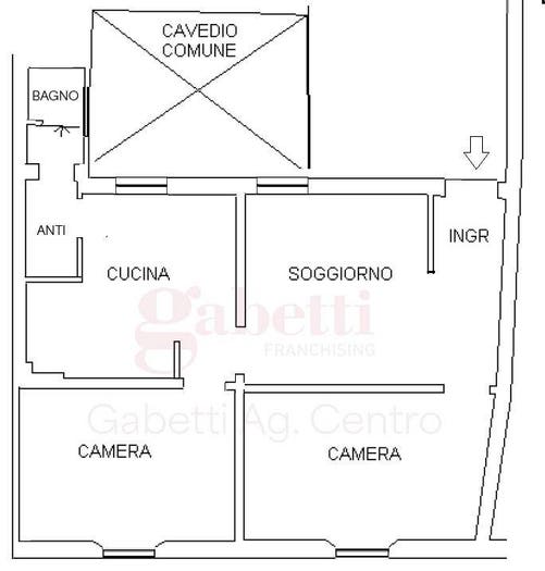 Appartamento quadrilocale in affitto in Via de' Chiari, Santo Stefano, Bologna