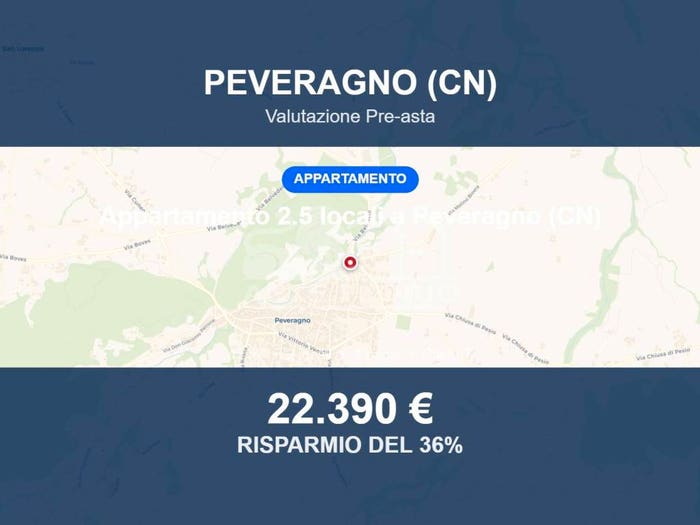 Appartamento bilocale in vendita in Via Giorgio Giorgis null, Centro, Peveragno
