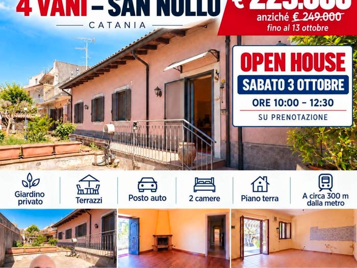 Casa con 5 locali in vendita in Via Fiorita, San Nullo Sebastiano Catania, Catania