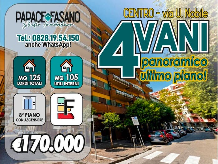 Appartamento quadrilocale in vendita in Via Umberto Nobile, Centro, Eboli