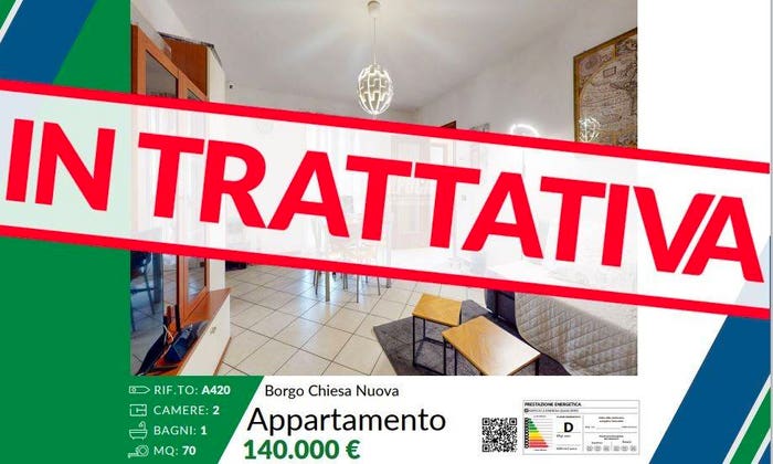 Appartamento trilocale in vendita in Via Azuchi, Dosso del Corso Chiesanuova, Mantova