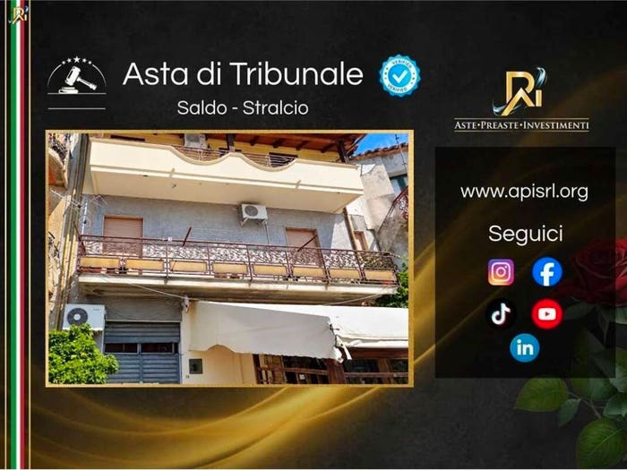 Appartamento con 6 locali in vendita in Piazza Mazzini, Ciminà