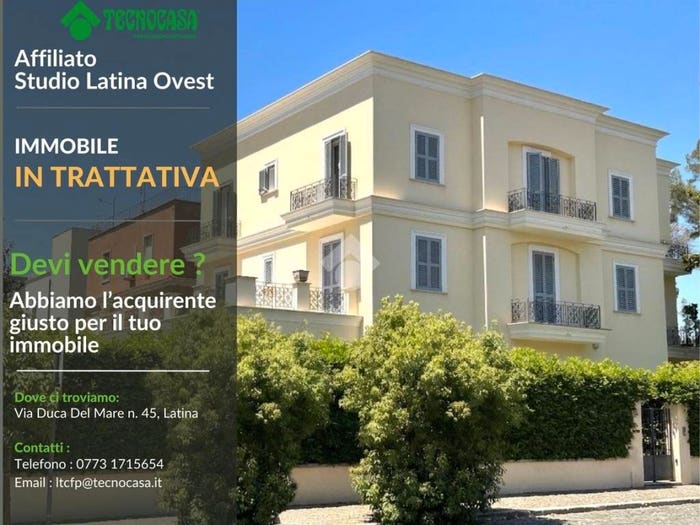 Appartamento trilocale in vendita in Via Palestro, Nicolosi, Latina