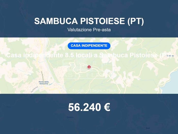 Casa con 6 locali in vendita in Via Giardino, Pavana, Sambuca Pistoiese