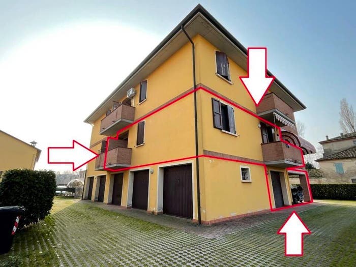 Appartamento trilocale in vendita in Via Pessina, Centro, Poviglio