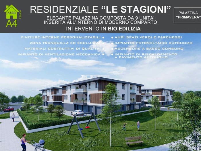 Appartamento quadrilocale in vendita in Via Enrico Berlinguer, Nonantola
