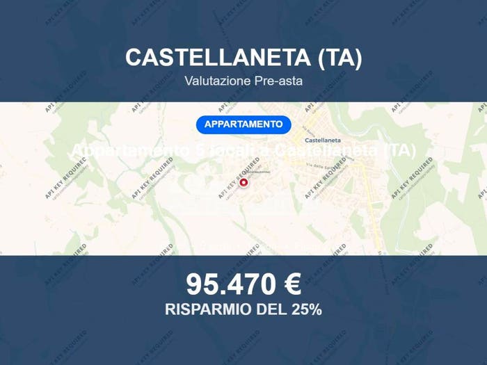 Appartamento con 5 locali in vendita in Traversa di via Ugo La Malfa Palazzina E, Centro, Castellaneta