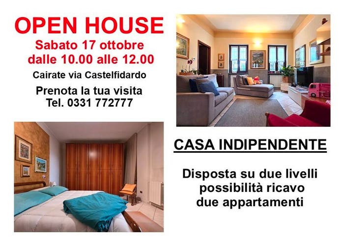 Casa quadrilocale in vendita in Via Castefidardo, Bolladello Peveranza, Cairate
