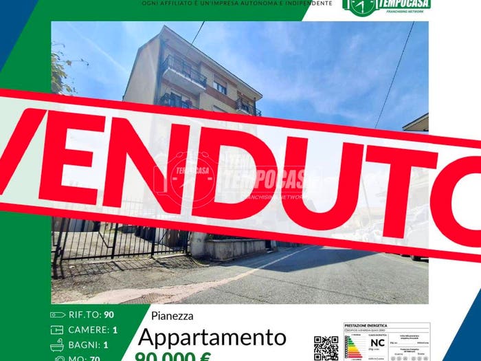 Appartamento bilocale in vendita in Via Val della Torre, Centro, Pianezza
