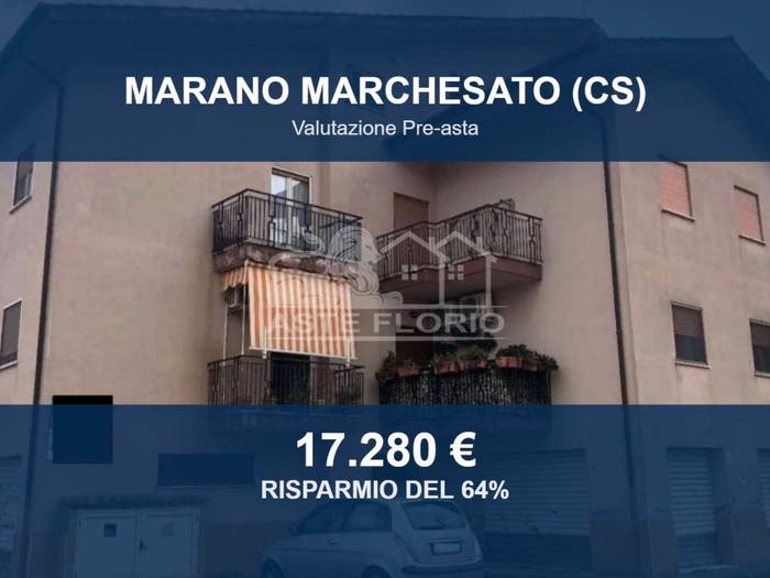 Appartamento con 5 locali in vendita in Via Morroni, Marano Marchesato